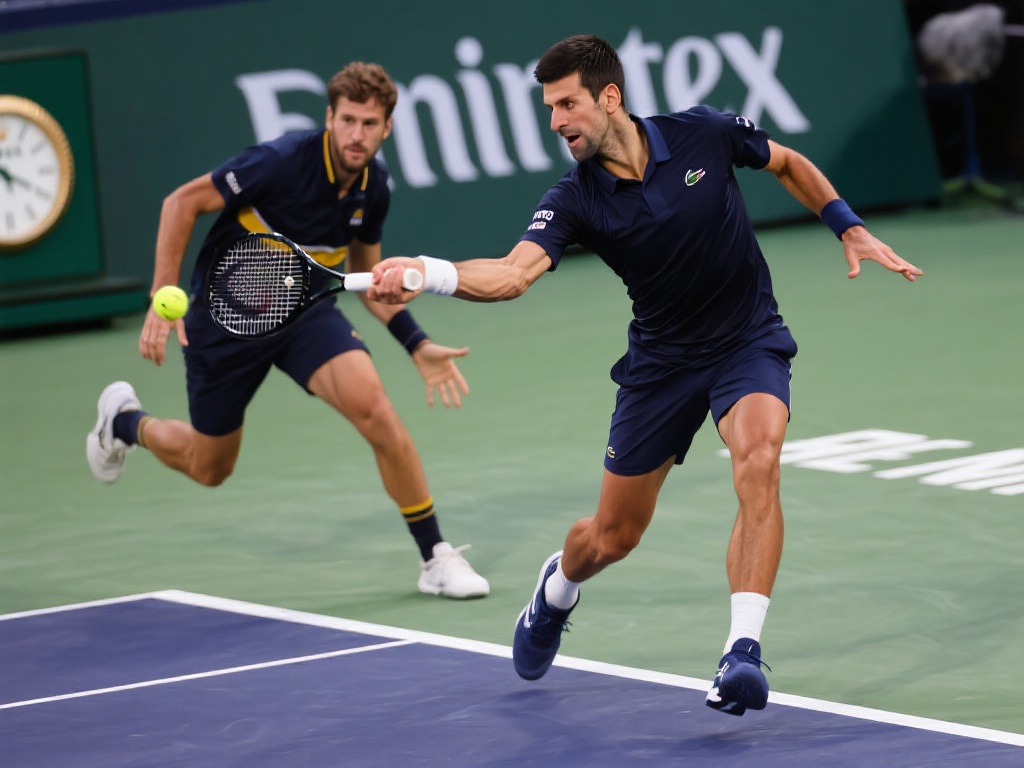 德约科维奇在这场决赛中展现了他超凡的应变